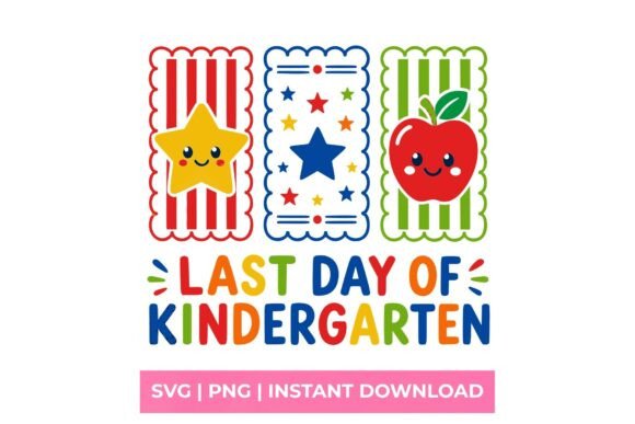 Celebrating Milestones: The Rise of the Last Day of Kindergarten Primary SVG