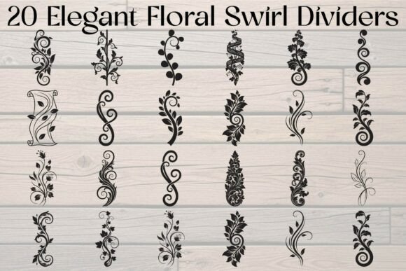 Elegant Floral Swirl Dividers Bundle: A Practical Guide for Professional Design Workflows