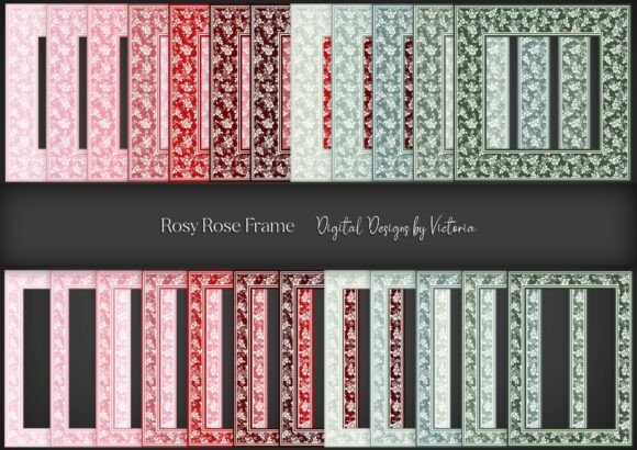Exploring the Beauty and Versatility of the Rosy Rose Frame PNG Collection