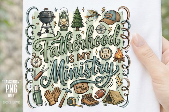 Fatherhood Is My Ministry PNG: A Symbol of Strength, Faith, and Outdoor Adventure