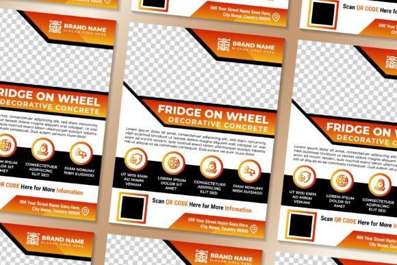 Fridge on Wheel Vertical Flyer: A Smart Design Tool for Dynamic Visual Communication