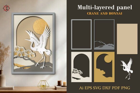 Multi–layered Panel- 3D Paper Cut Art: A Strategic Approach to Depth and Meaning