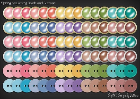 Spring Awakening Brads and Buttons: A Practical Resource for Creative Crafting