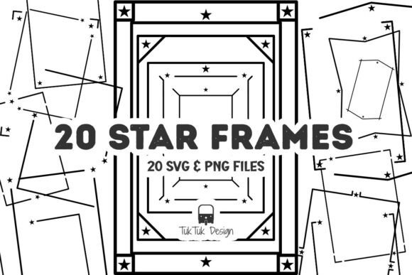 Star Frame Border SVG PNG Bundle: A Practical Review