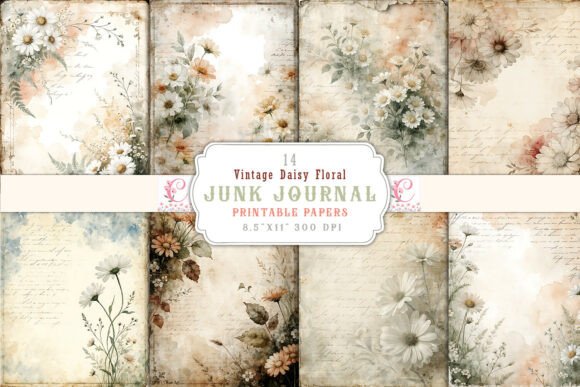 Vintage Daisy Floral Junk Journal Pages: A Practical Guide for Creative Workflows