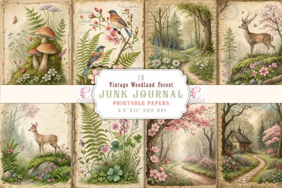 Vintage Woodland Forest Junk Journal: A Practical Evaluation